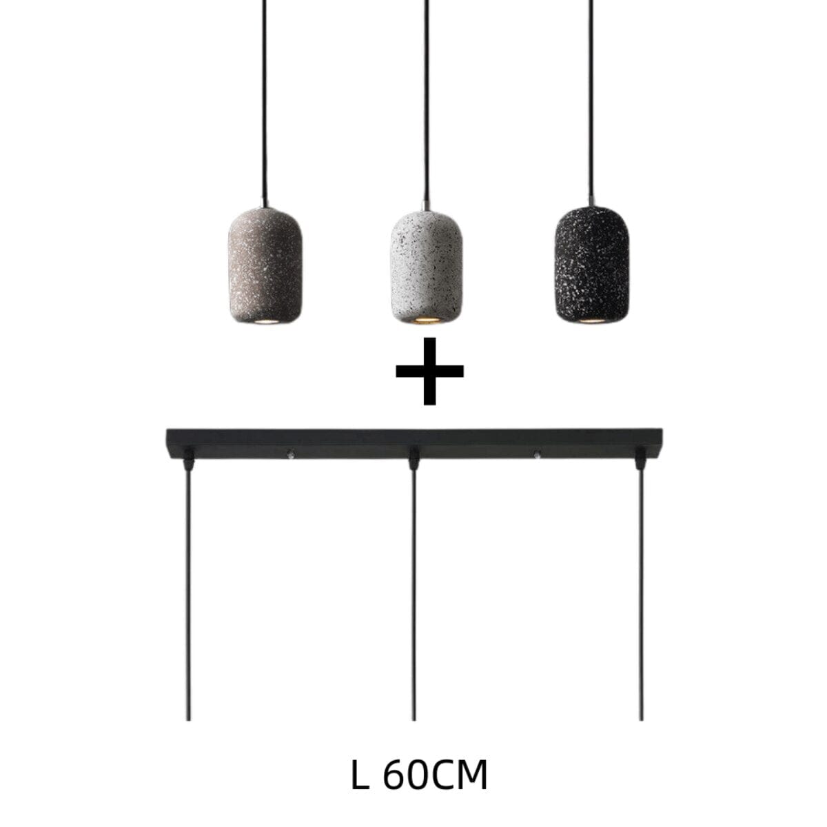 CeraNova Cement Pendant Light for Nordic Modern Homes