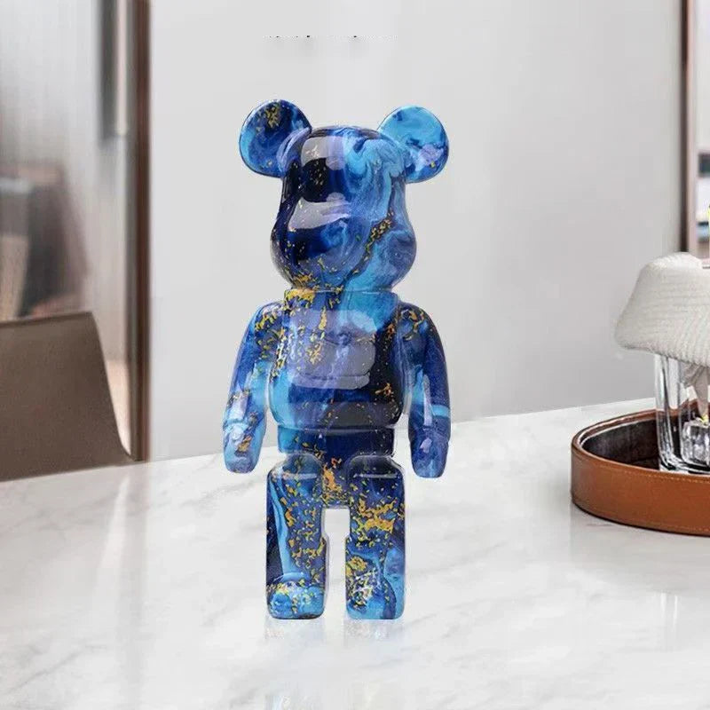 CityCub Graffiti Bärenfigur mit Ablageplatte Dekor