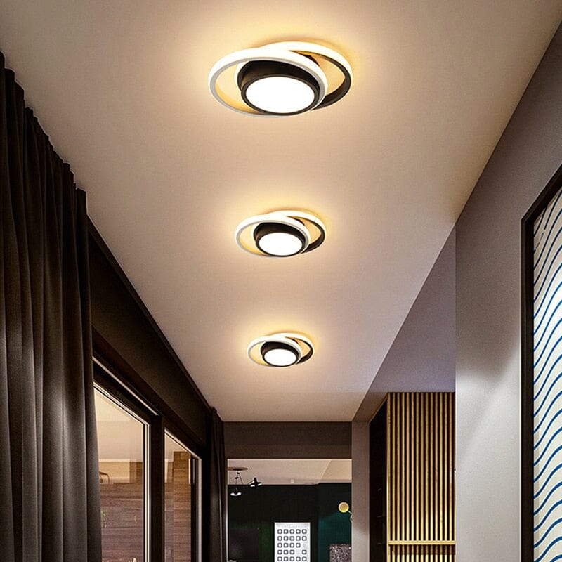 LyraNova Kid Friendly Wall Lamps With Remote And Tricolor Shades