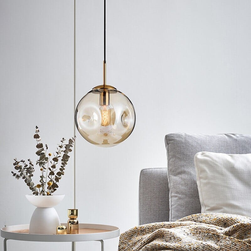 Serene Glass Ceiling Pendant Light With Streamlined Silhouette