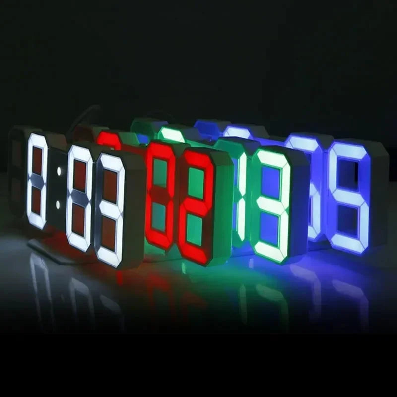 ساعت LED سه‌بعدی آسترالوم برای دکوراسیون‌های مدرن و دفاتر