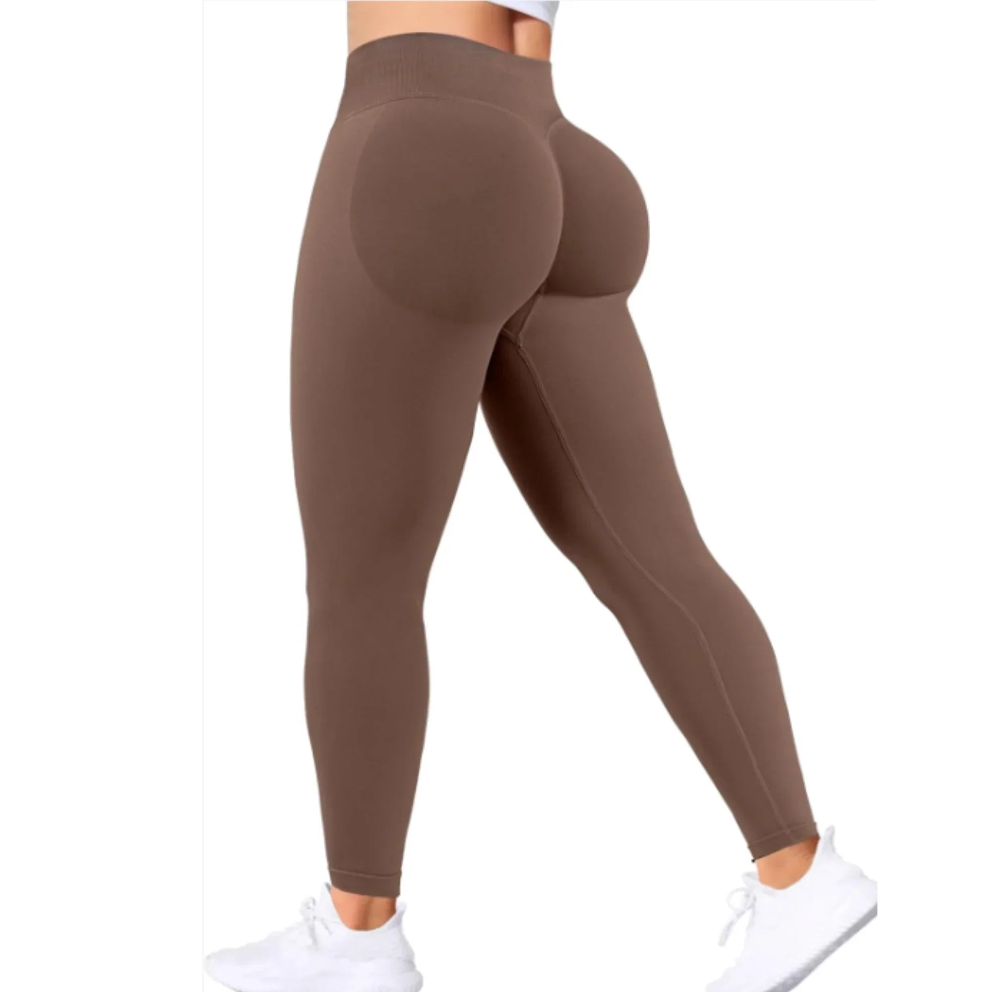 Charlotte - joustavat vyötäröiset nailoni- ja spandex-joogaleggingsit – nilkkapituiset naisille