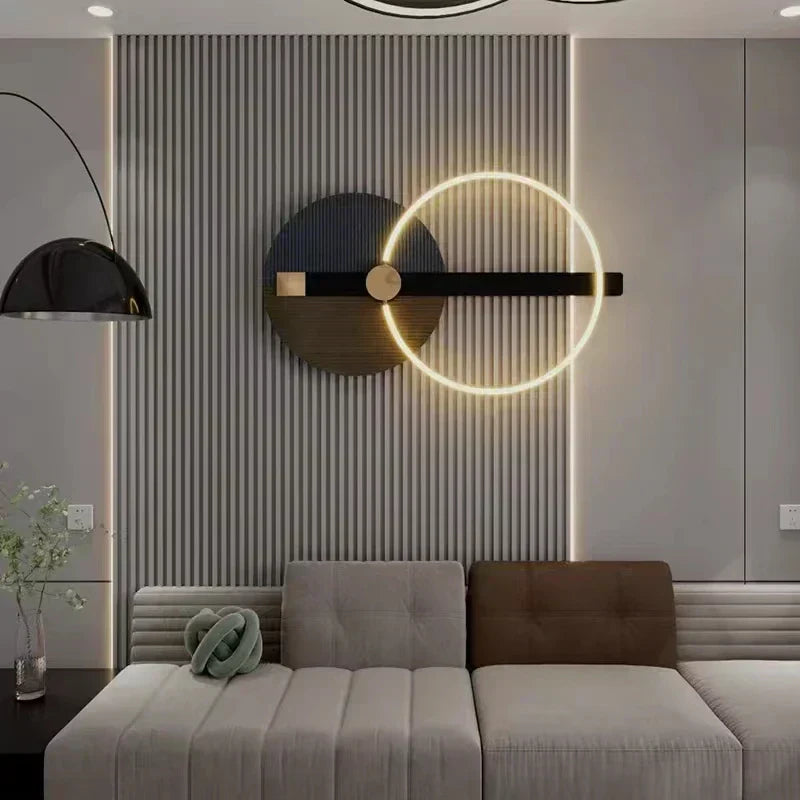 Lampada da parete NovaRing di Kairo LED dimmerabile regolabile