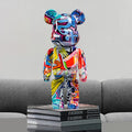 CityCub Graffiti Bärenfigur mit Ablageplatte Dekor