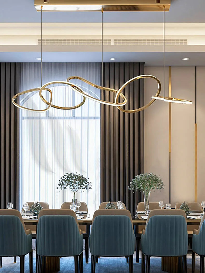 Contemporary Cord Pendant Lights With Dimmable Remote Or Touch Control