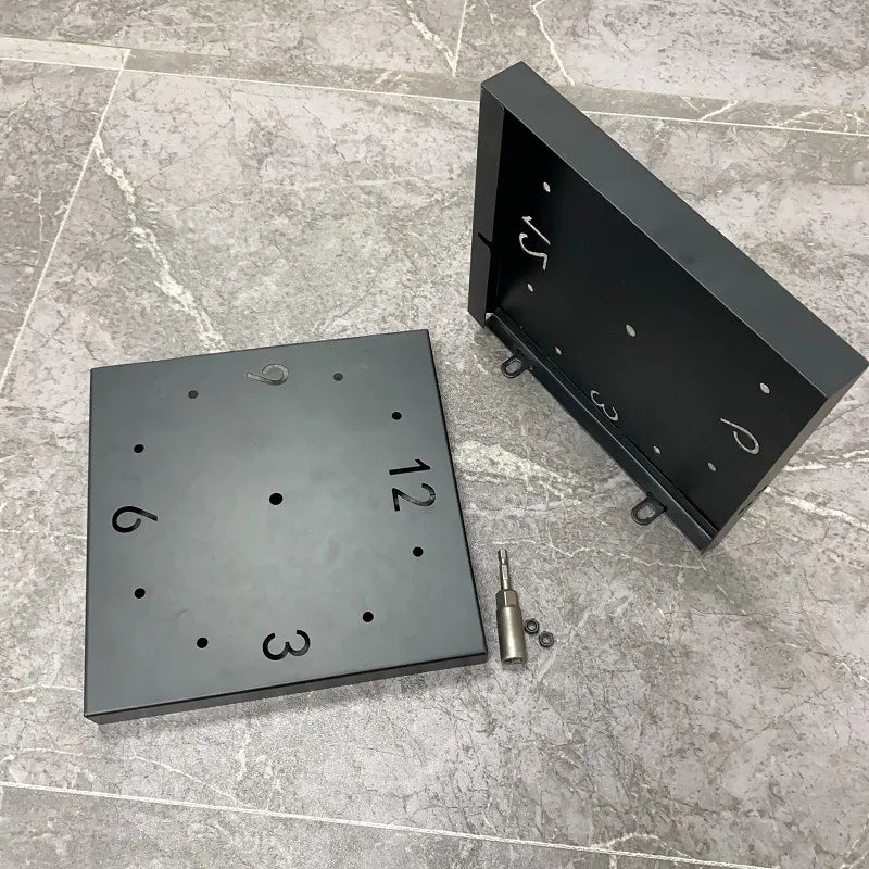 Ceas de perete AuroraSquare | Ceas pătrat creativ și elegant