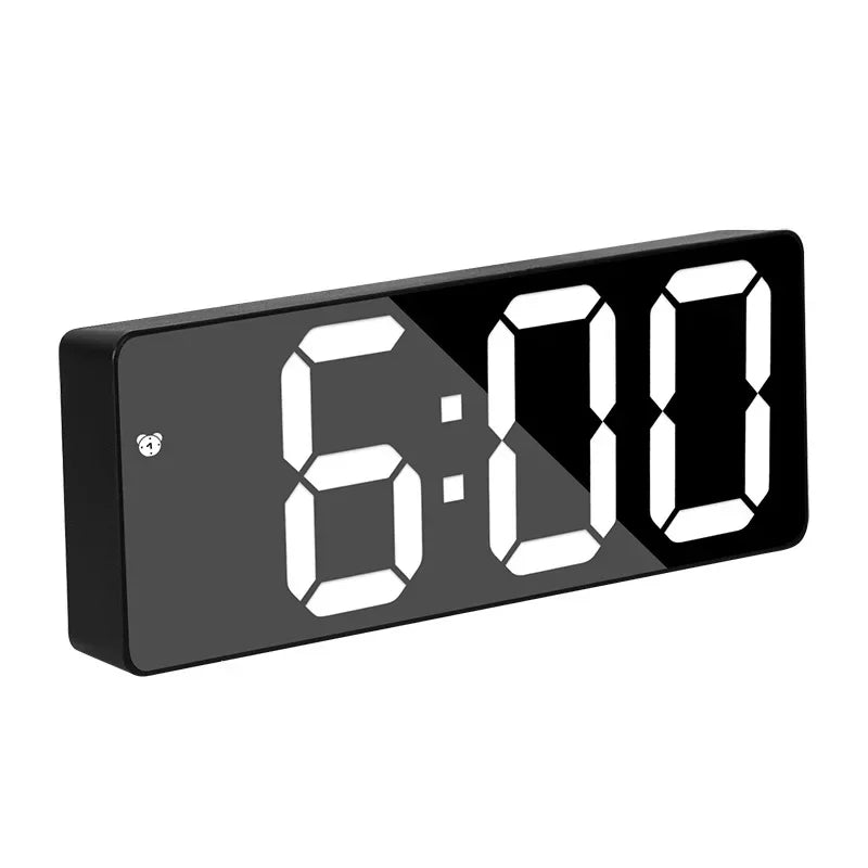 LumiMirror | Electronic Mirror Alarm Clock With LED Display