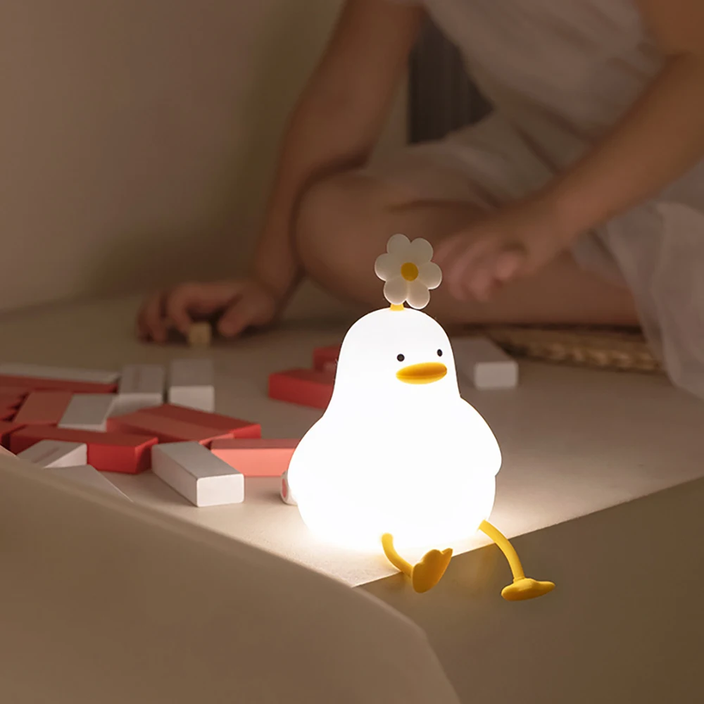 Quackling Duck Nachtlicht für Kinder Warmes Einschlaflicht