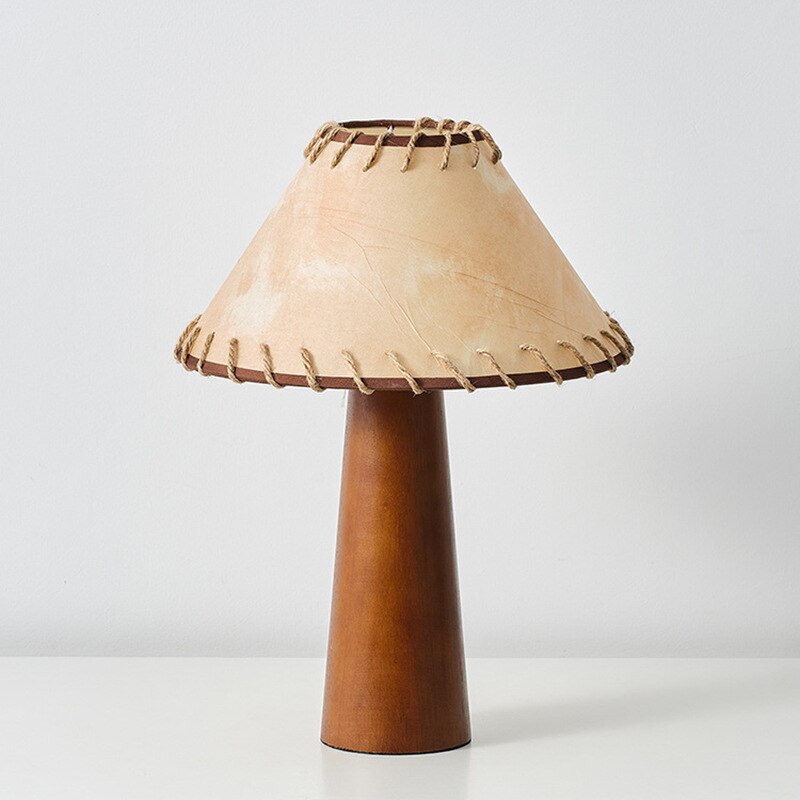 Asteri Wooden LED Table Lamp With Wabi Sabi Warm Glow
