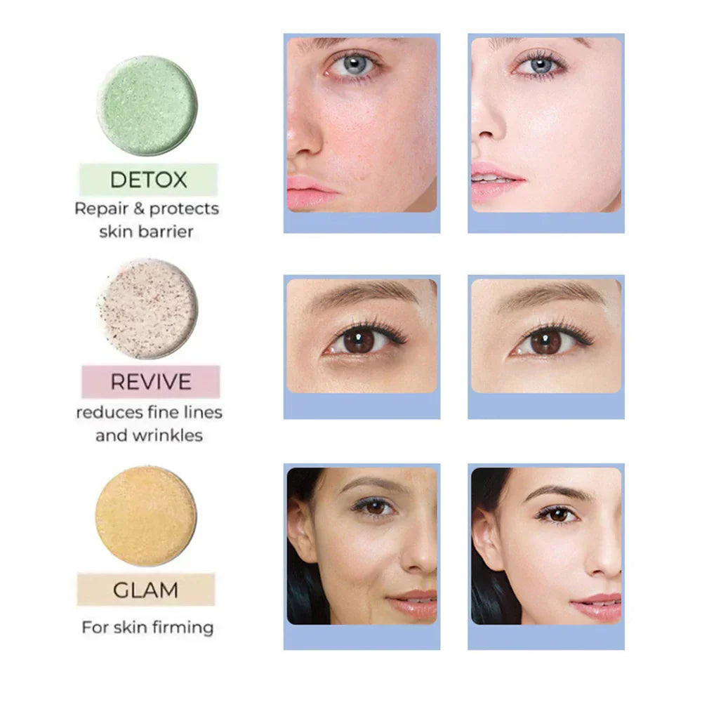 Serum Jel Masajı, Peeling ve Yenileme İçin 7 Tip Yüz CO2 Oksijen Kabarcıklı Cihaz