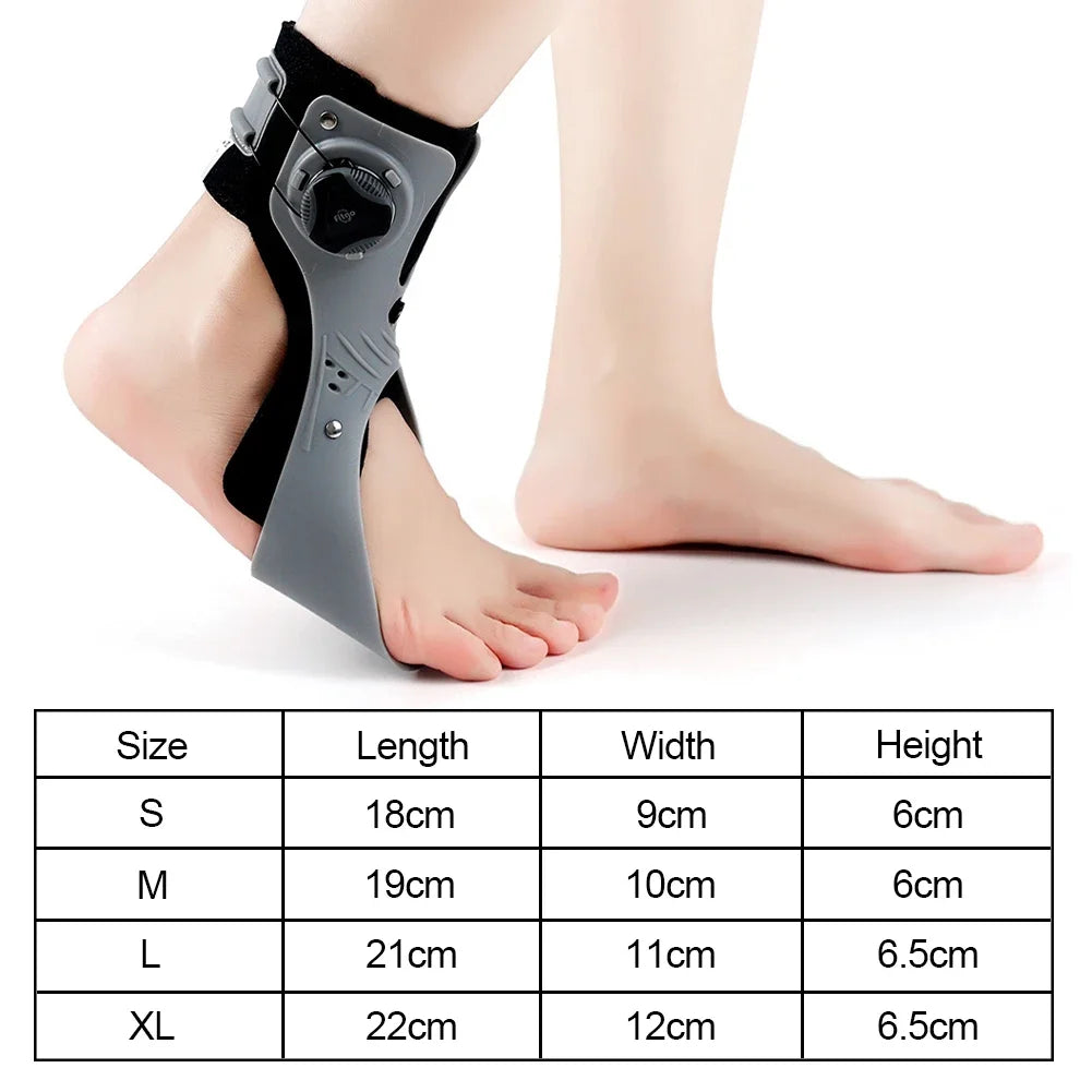 Adjustable Orthopedic Ankle Support Brace for Foot Drop
