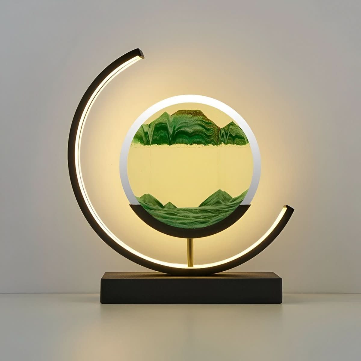 Serene Sand Lamp With Calming Motion And Mood Lighting