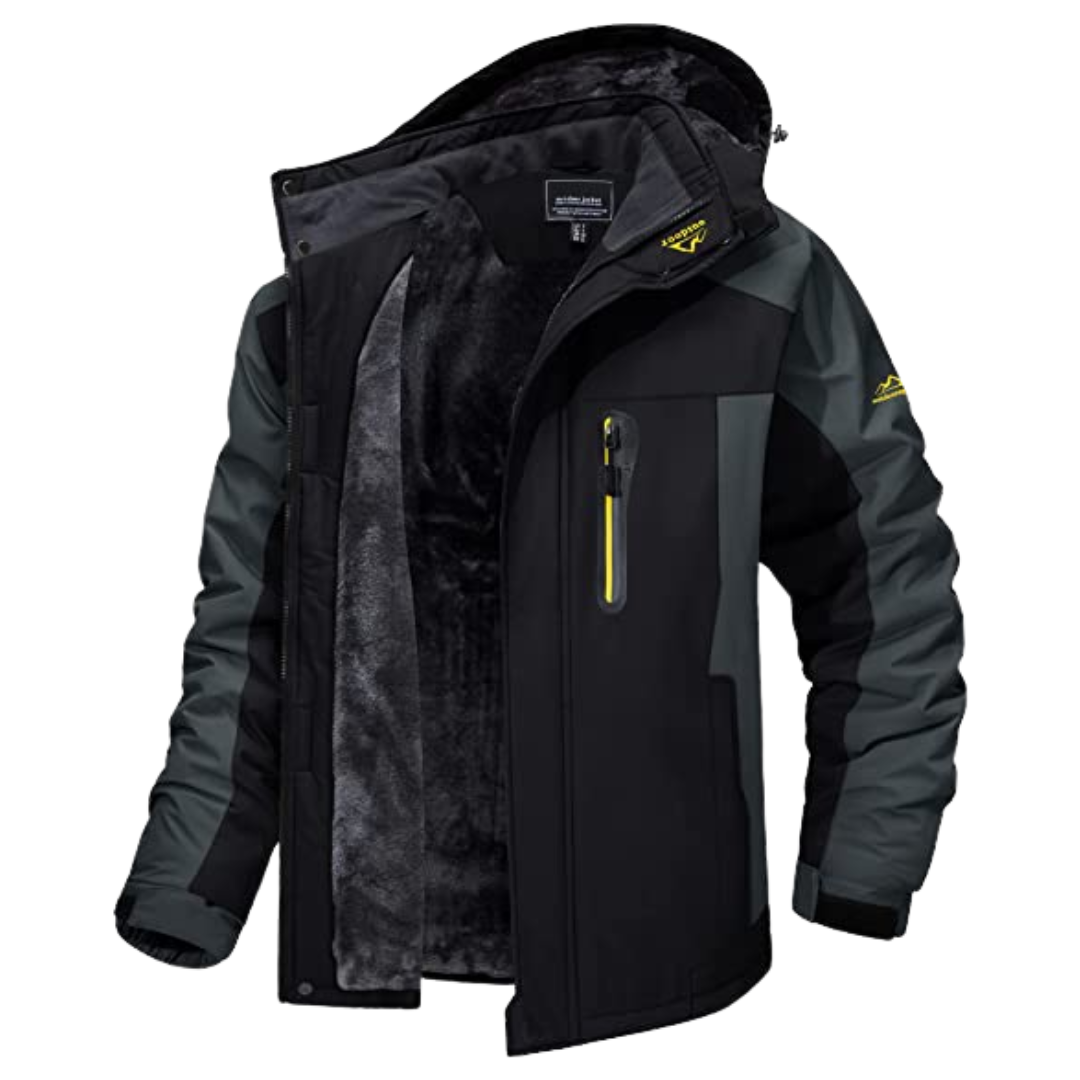 Aeron Ridge Outdoor Windproof Waterproof Jacket With Warm Lining