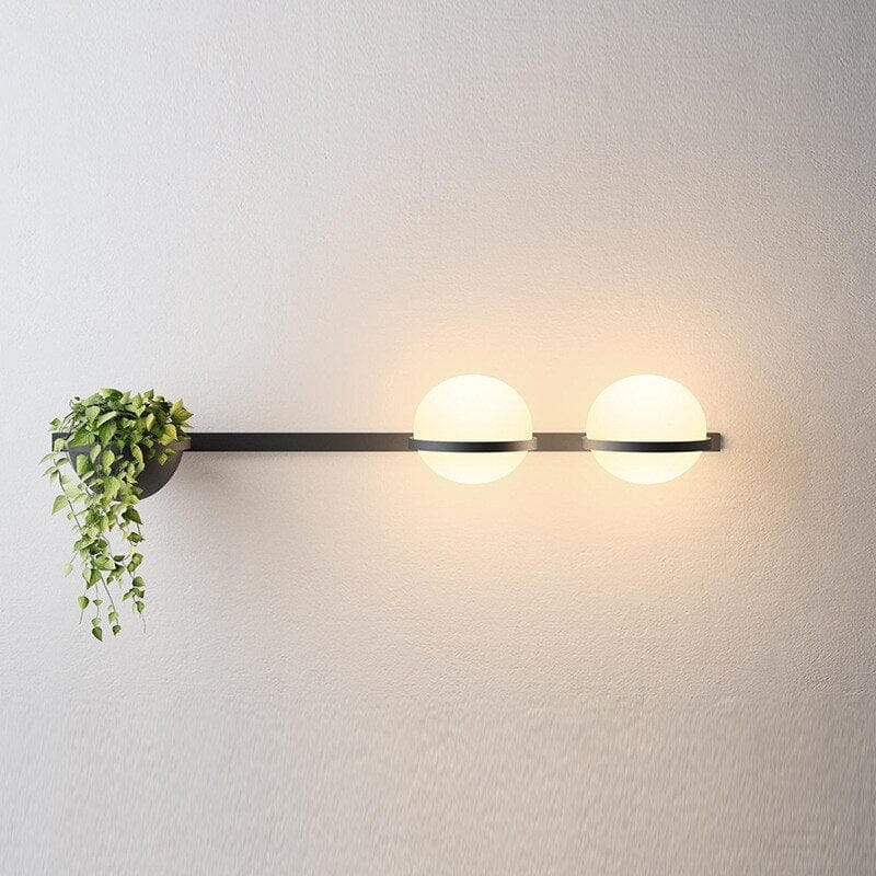VerdantGlow Plante LED Art Deco Væglamper og Pendler