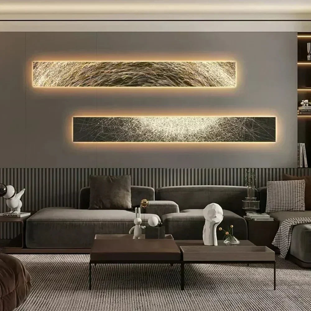 Aurea Wall Light Modern Luxury LED Fixture for Living Rooms