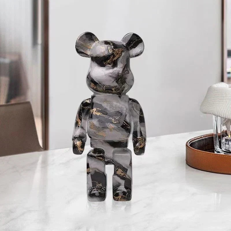 CityCub Graffiti Bärenfigur mit Ablageplatte Dekor