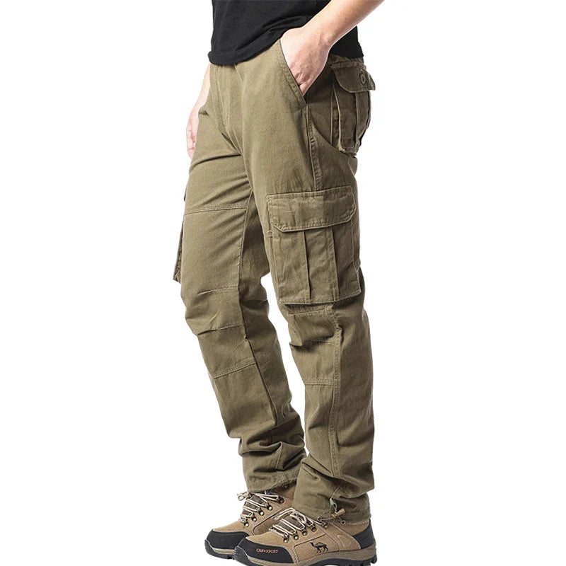 Ardent Loose Fit Tactical Cargo Pants With Cotton Jogger Pockets