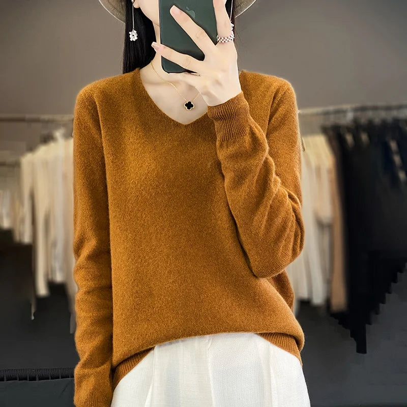 ژاکت یقه هفت پشمی مرینو کیریا برای زنان