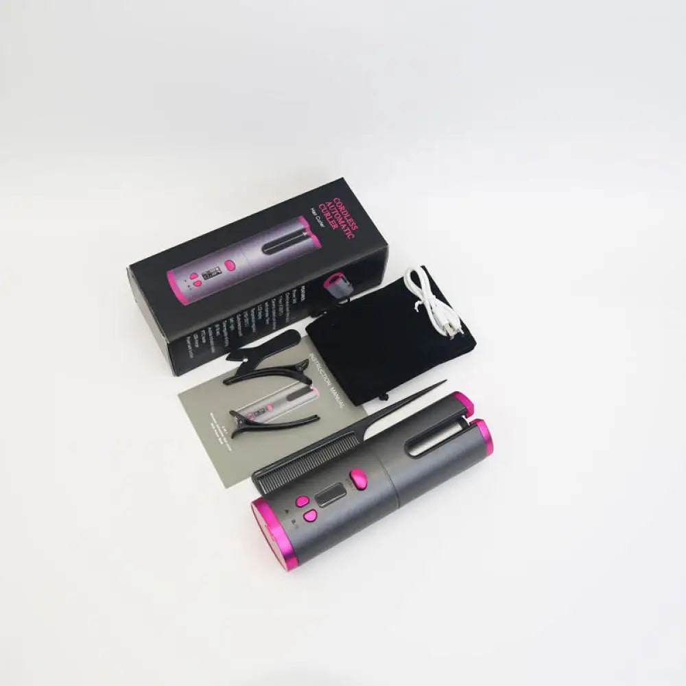 اتو فر کننده مو بی‌سیم AutoCurl Pro با نمایشگر LED