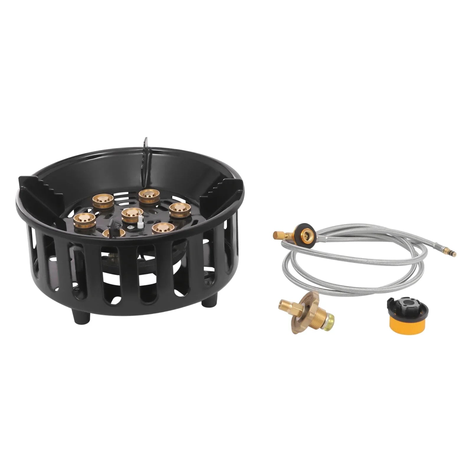 NovaTrail Portable Outdoor Camping Stove With Multi-Fuel Burner And Compact Carry