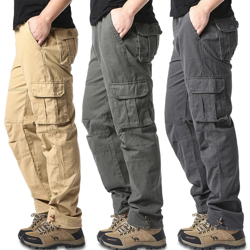 Ardent Loose Fit Tactical Cargo Pants With Cotton Jogger Pockets