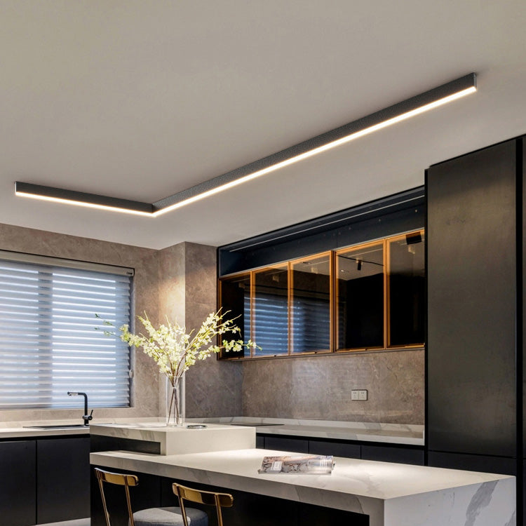 FjordBeam LED Ceiling Light In Aluminum And Acrylic