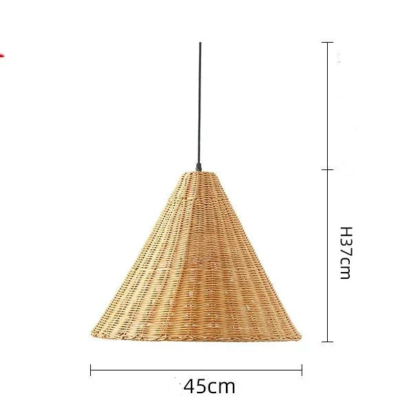 EverBamboo LED Pendant Light for Scandinavian Ceiling Decor