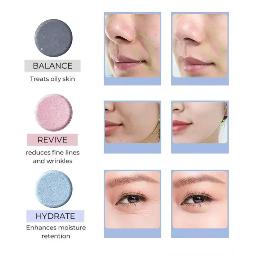 Serum Jel Masajı, Peeling ve Yenileme İçin 7 Tip Yüz CO2 Oksijen Kabarcıklı Cihaz