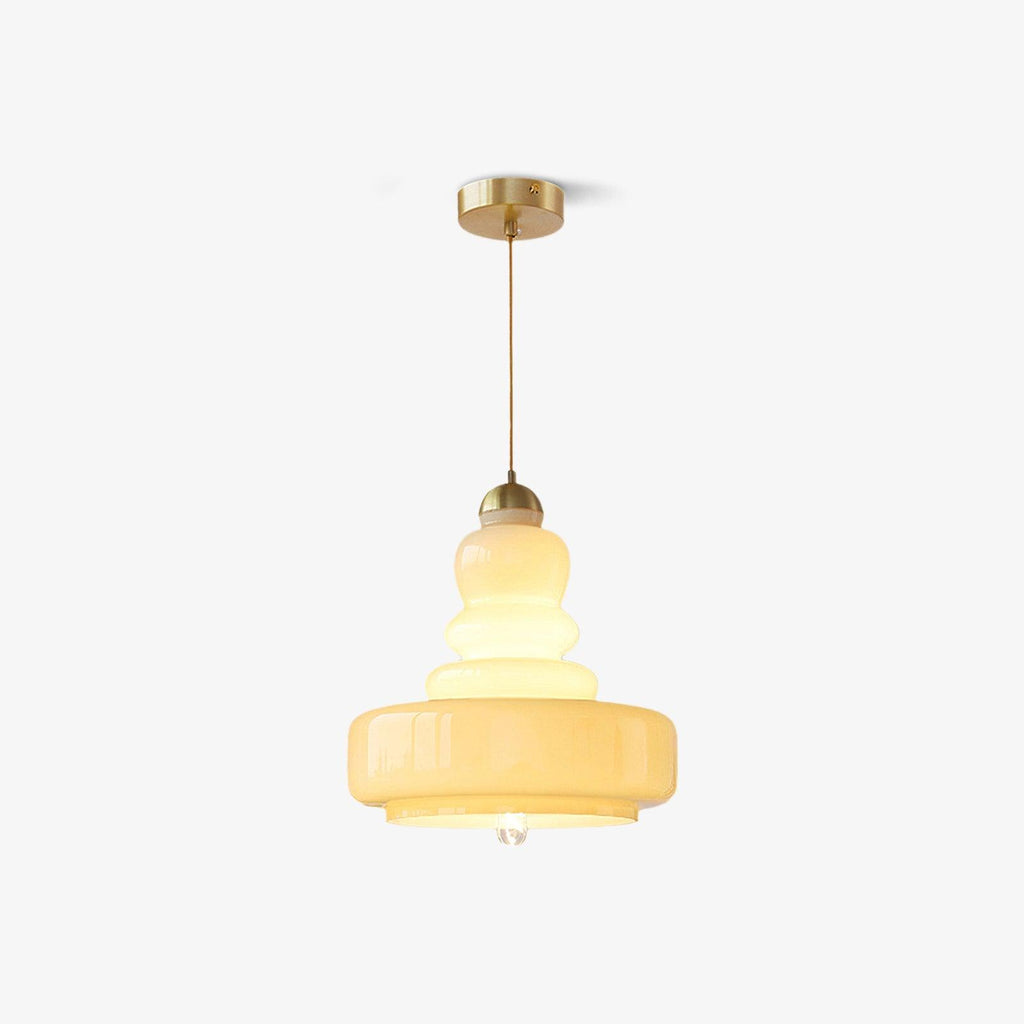 Hand-Blown Vintage Glass Pendant Light For Dining | Elaris