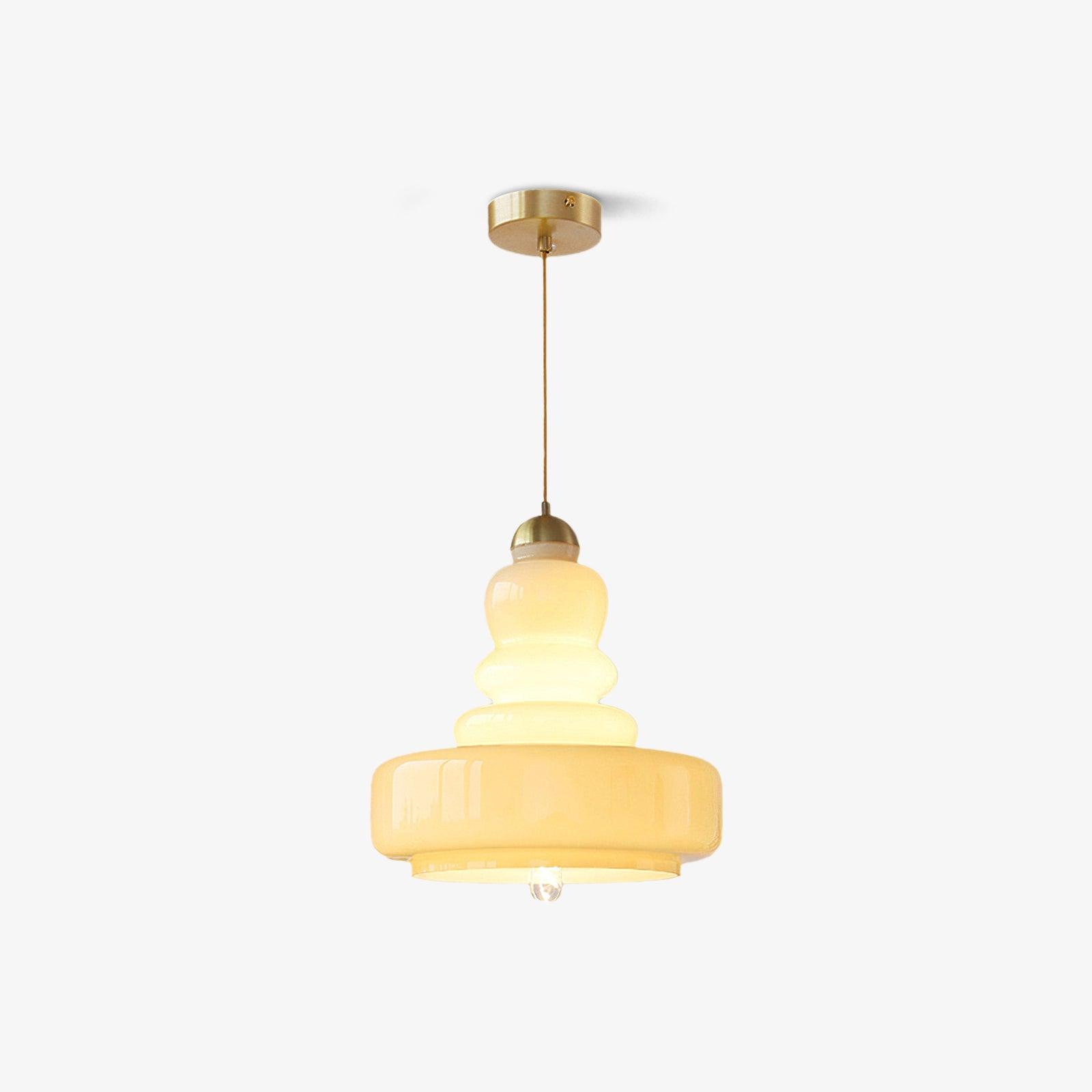 Hand-Blown Vintage Glass Pendant Light For Dining | Elaris