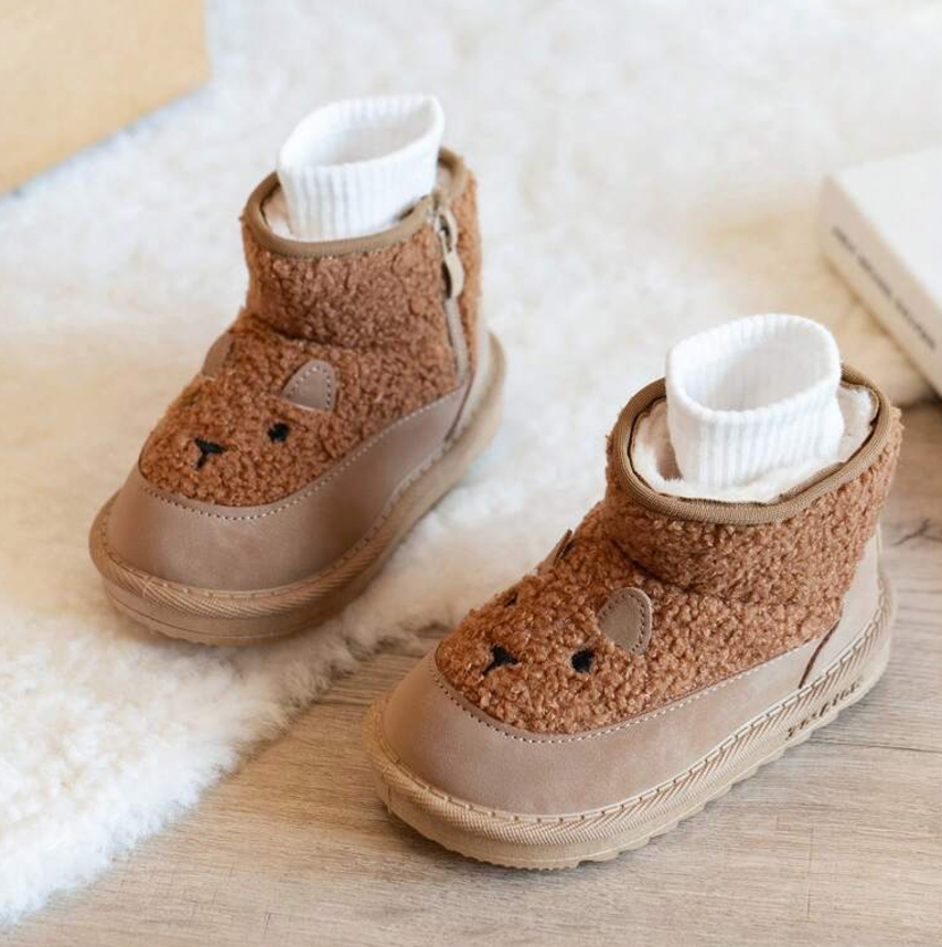 CuddleNest Kids Boots | Faux Fur-Lined For Cozy Warmth