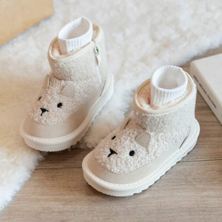 CuddleNest Kids Boots | Faux Fur-Lined For Cozy Warmth