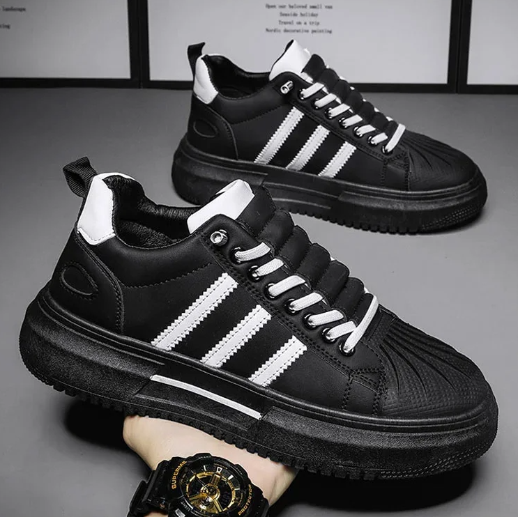 Ascend zimowe ortopedyczne sneakersy męskie z podwyższeniem wzrostu