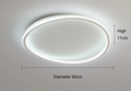 Nexlume Aura Moderner LED-Kronleuchter für Zuhause und Büro