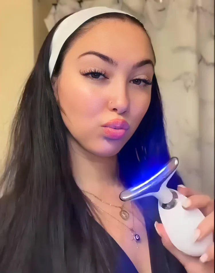 دستگاه شکل‌دهی صورت LED برای روتین مراقبت از پوست در خانه