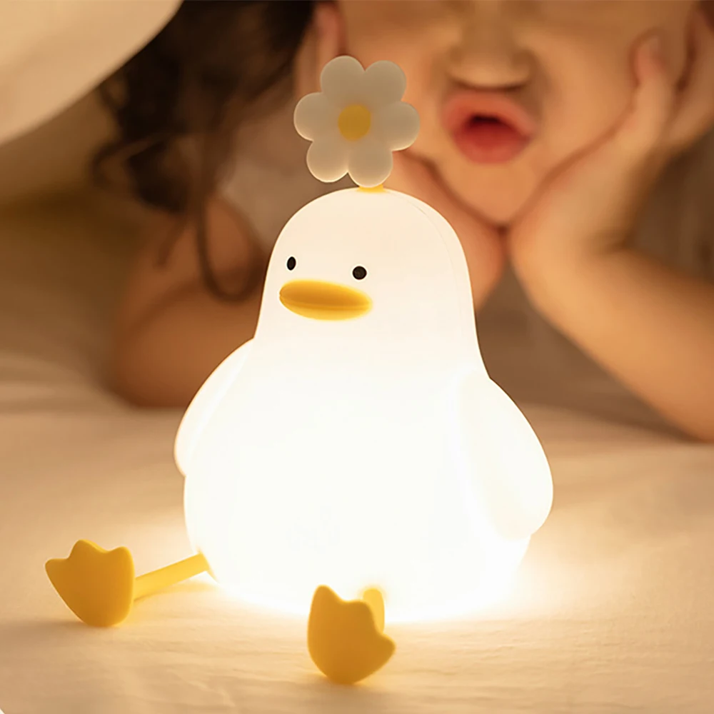 Quackling Duck Nachtlicht für Kinder Warmes Einschlaflicht
