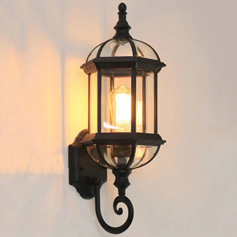 NovaRidge Outdoor Wall Lanterns IP55 Waterproof Rustproof