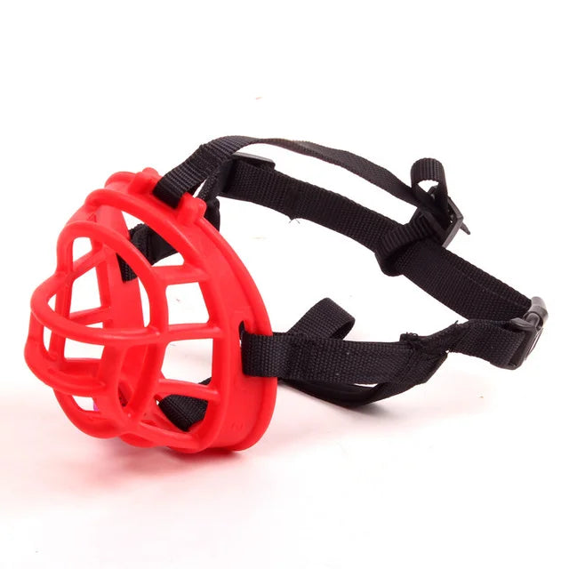 Adjustable Silicone Dog Muzzle For Anti Bite Training And Barking Control