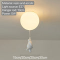 WhimsyGlow Balloon Bear Chandelier for Kids Room by NyraLight