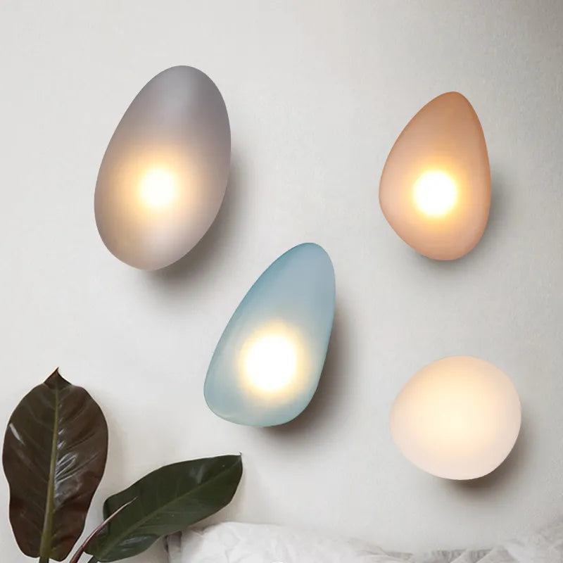 Astraea Colorful Vintage Stained Glass LED Wall Lamp