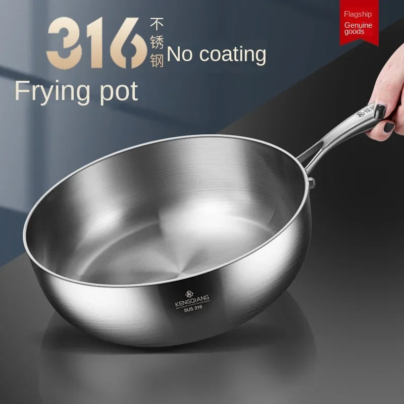 AetherCast 316 hluboká pánev z nerezové oceli pro indukci
