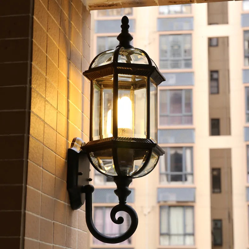 NovaRidge Outdoor Wall Lanterns IP55 Waterproof Rustproof