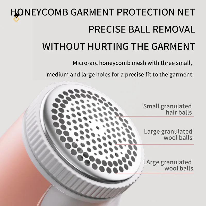 FiberMate Corded Electric Lint Shaver for Smooth Lintless Clothes