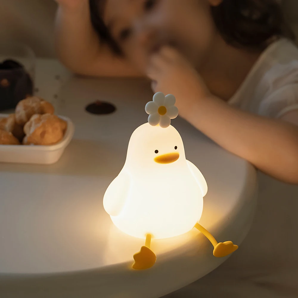 Quackling Duck Nachtlicht für Kinder Warmes Einschlaflicht