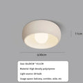 Kairoa Rund LED Loftlampe i Minimalistisk Japansk Wabi-Sabi Stil
