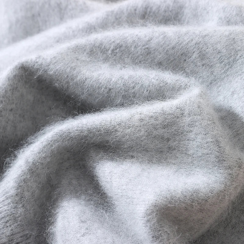 Aurelia 100% Cashmere Sweater Ultra Soft O-Neck Knit For Women