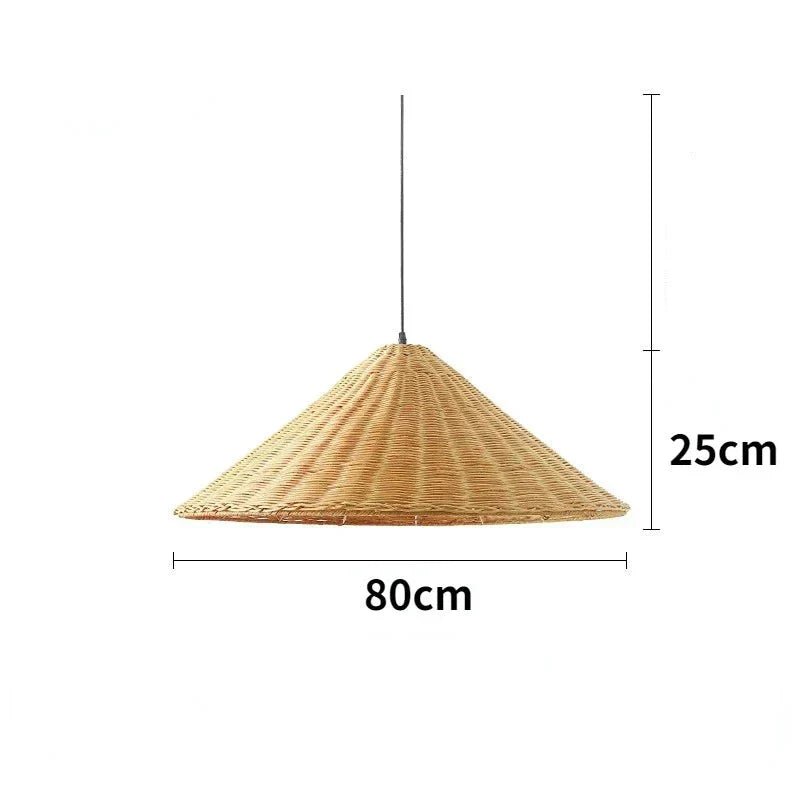 EverBamboo LED Pendant Light for Scandinavian Ceiling Decor