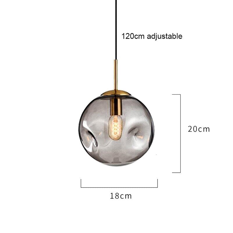 Serene Glass Ceiling Pendant Light With Streamlined Silhouette