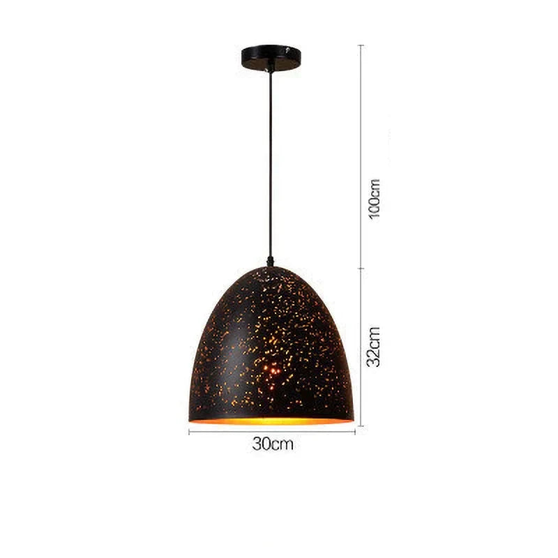 Závěsná lampa Avelon Studio Vintage Iron pro skandinávský loft