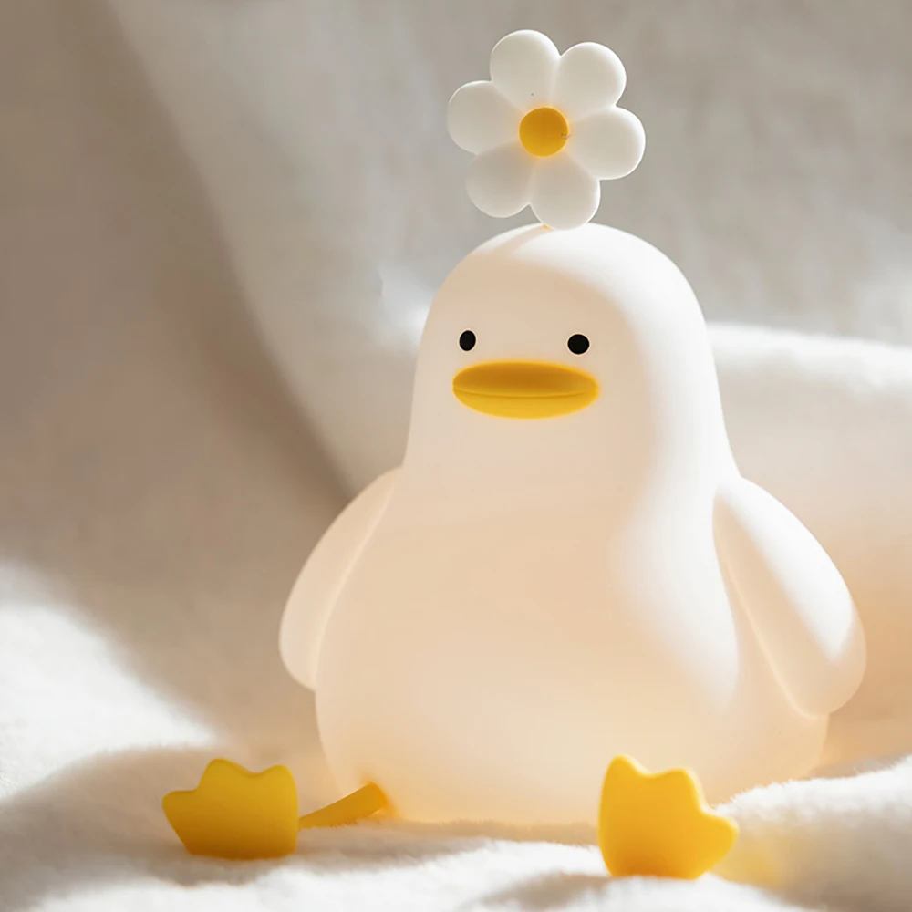 Quackling Duck Nachtlicht für Kinder Warmes Einschlaflicht